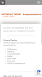 Mobile Screenshot of metabolic-typing-zentrum.com